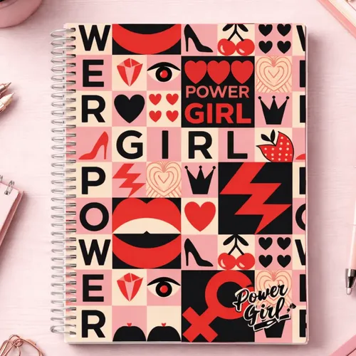 Caderno Univ. CD 20X1 400FLS Power Girls 9-1148-1 (unidade)