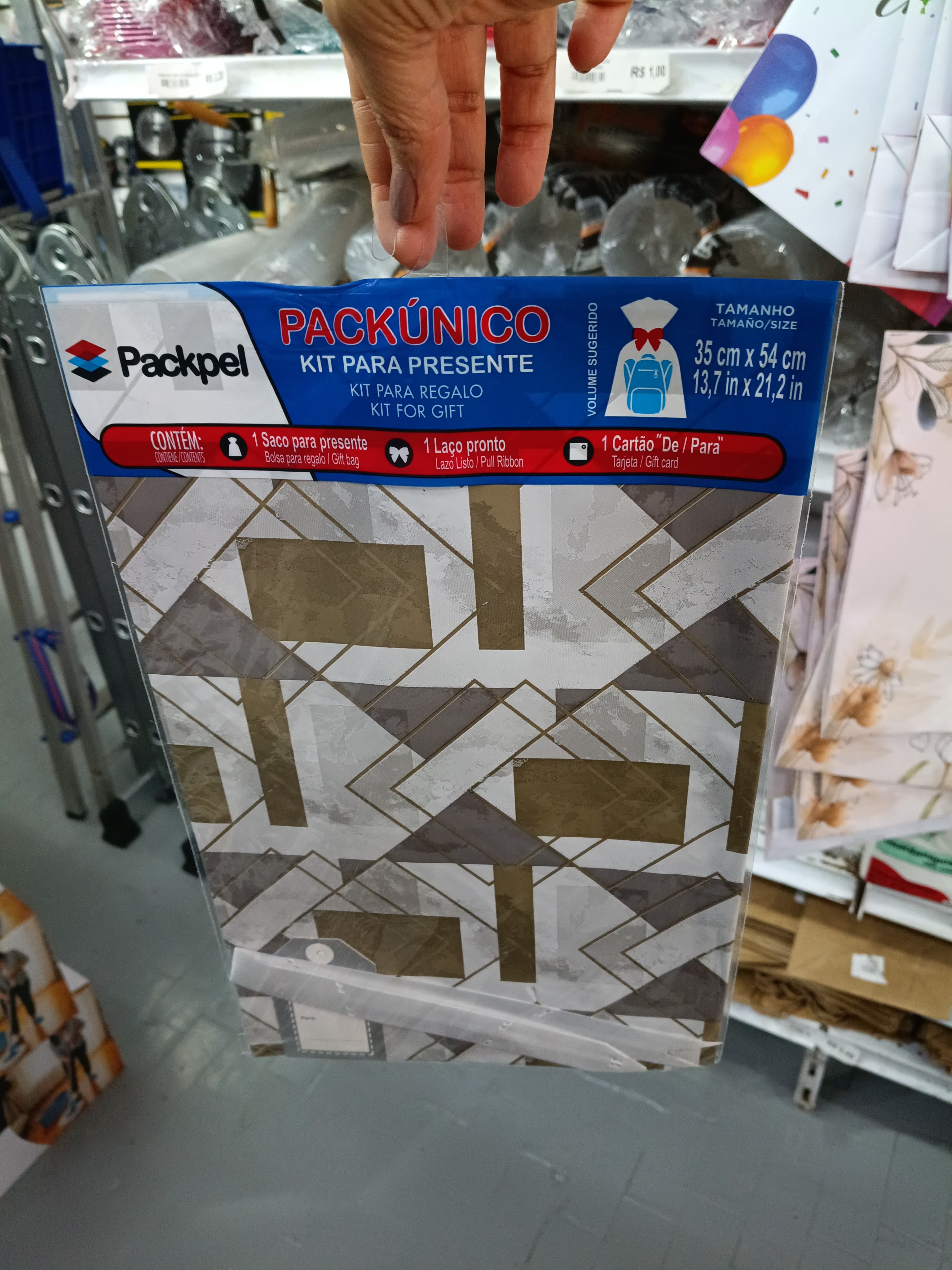 Kit Saco P/ Presente 35CM X 54CM