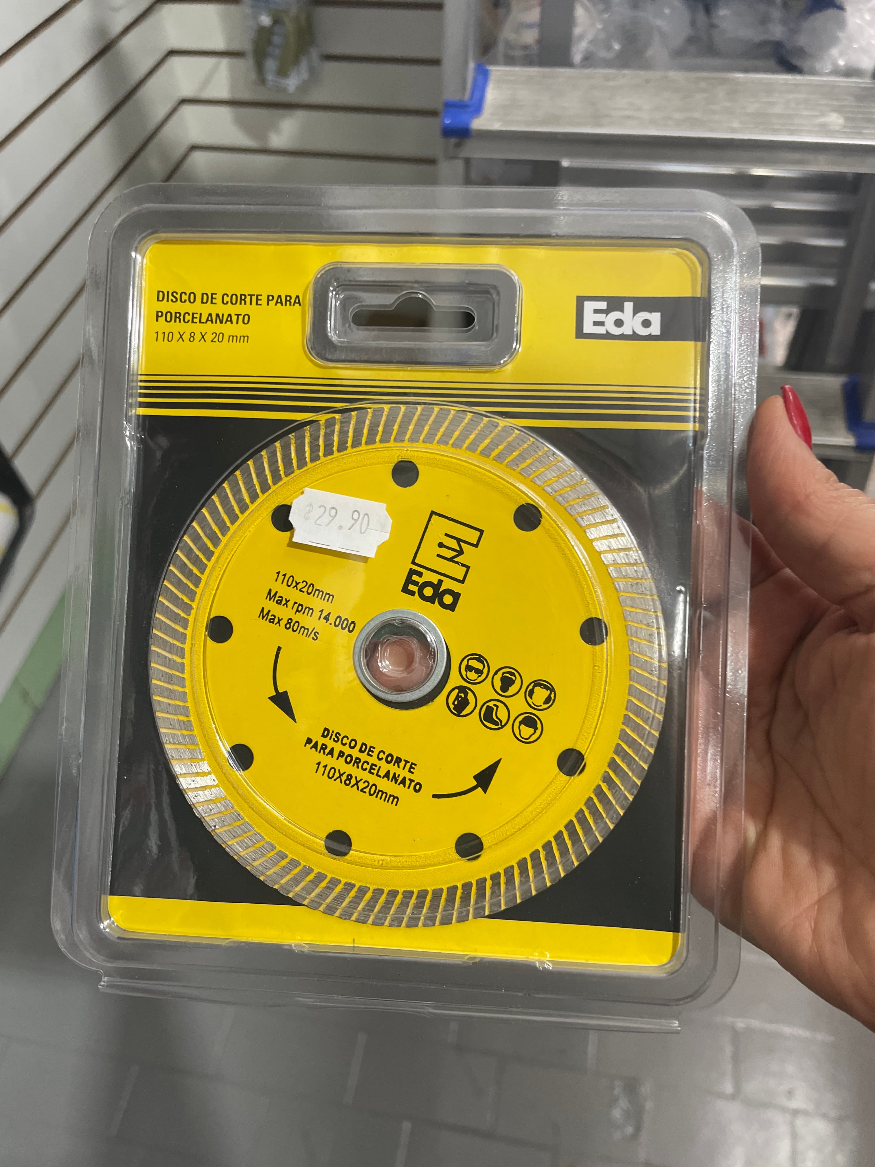 Disco Diam Eda Porcelanato 0QE