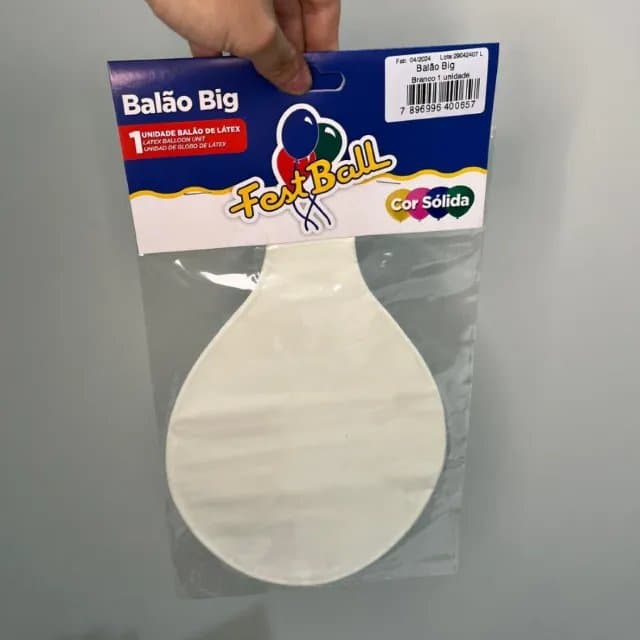 Balão Big Branco Festball