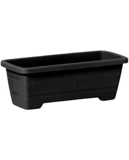 Vaso Retangular G 7 Litros - Preto
