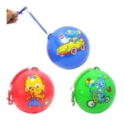 Bola de Vinil 20cm com Espiral Sortidos
