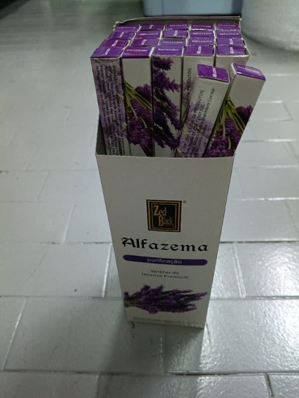 Incenso com 25 Caixas Alfazema (unidade)