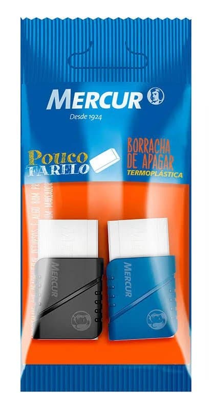 Borracha natural Mercur caixa com 40
