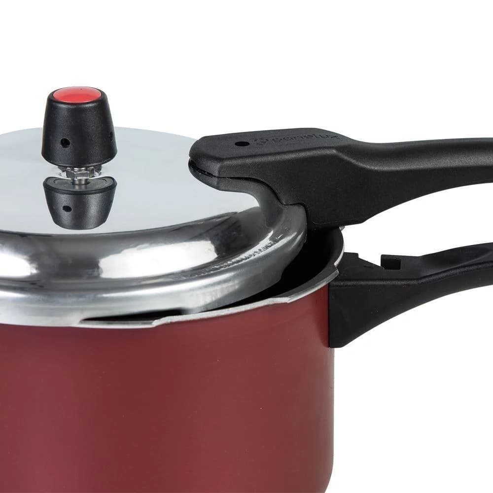 Panela de Pressao 4,5L Panelux Cereja