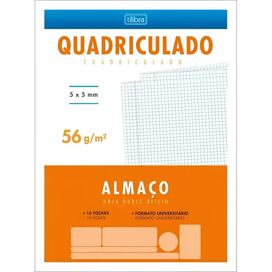 Papel Almaco Quadriculado 240588 (unidade)