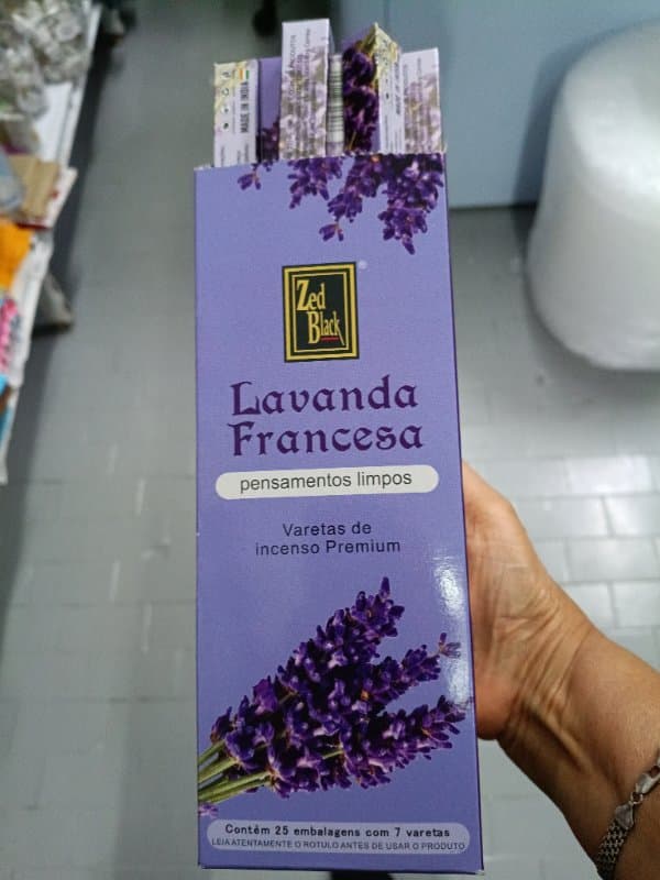 Incenso com 25 Caixas Lavanda (unidade)