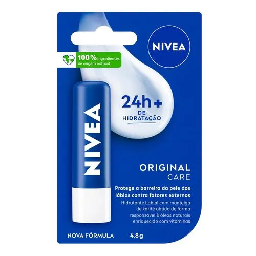 Hidratante Labial Nivea Original 4,8G