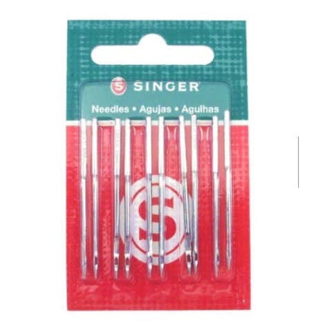 Agulha reta Singer 1955.14 com 10 cabo grosso