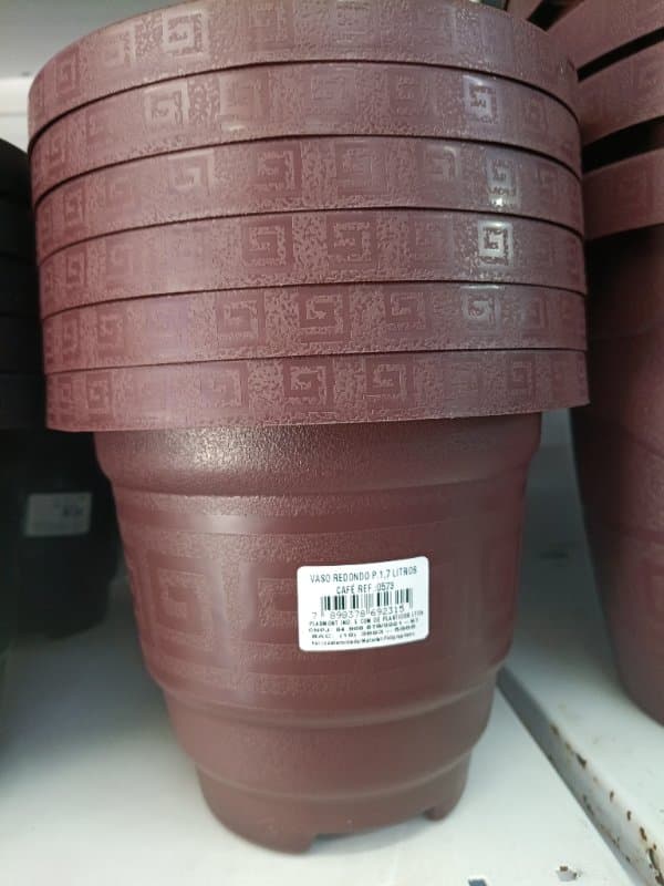 Vaso Redondo p 1,7 Litros - Caf