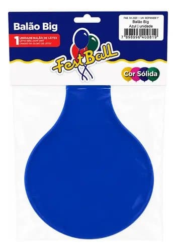 Balão Big Azul Festball