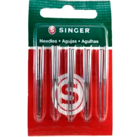 Agulha reta Singer 1515.14 com 10 cabo fino