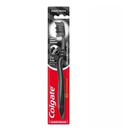 Escova Colgate Zig Zag carvão