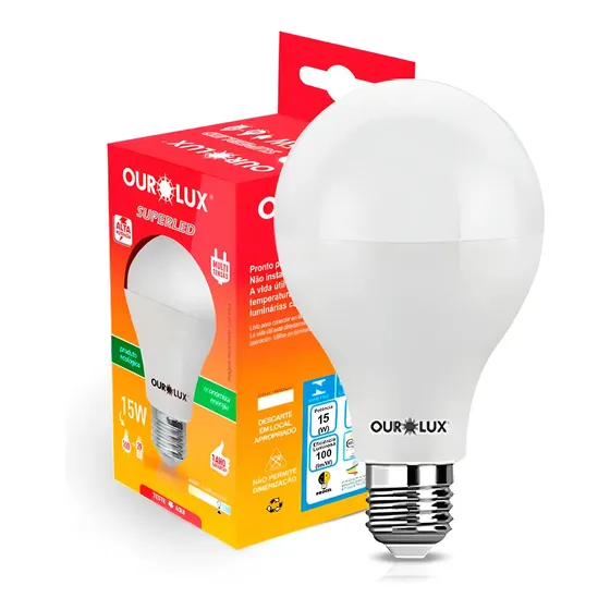 Lampada Ouro Lux 15W