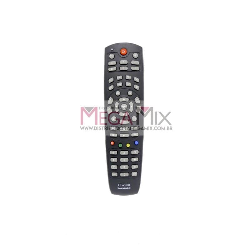 Controle Remoto TV Universal P/ Receptor LE 7038 Lelong