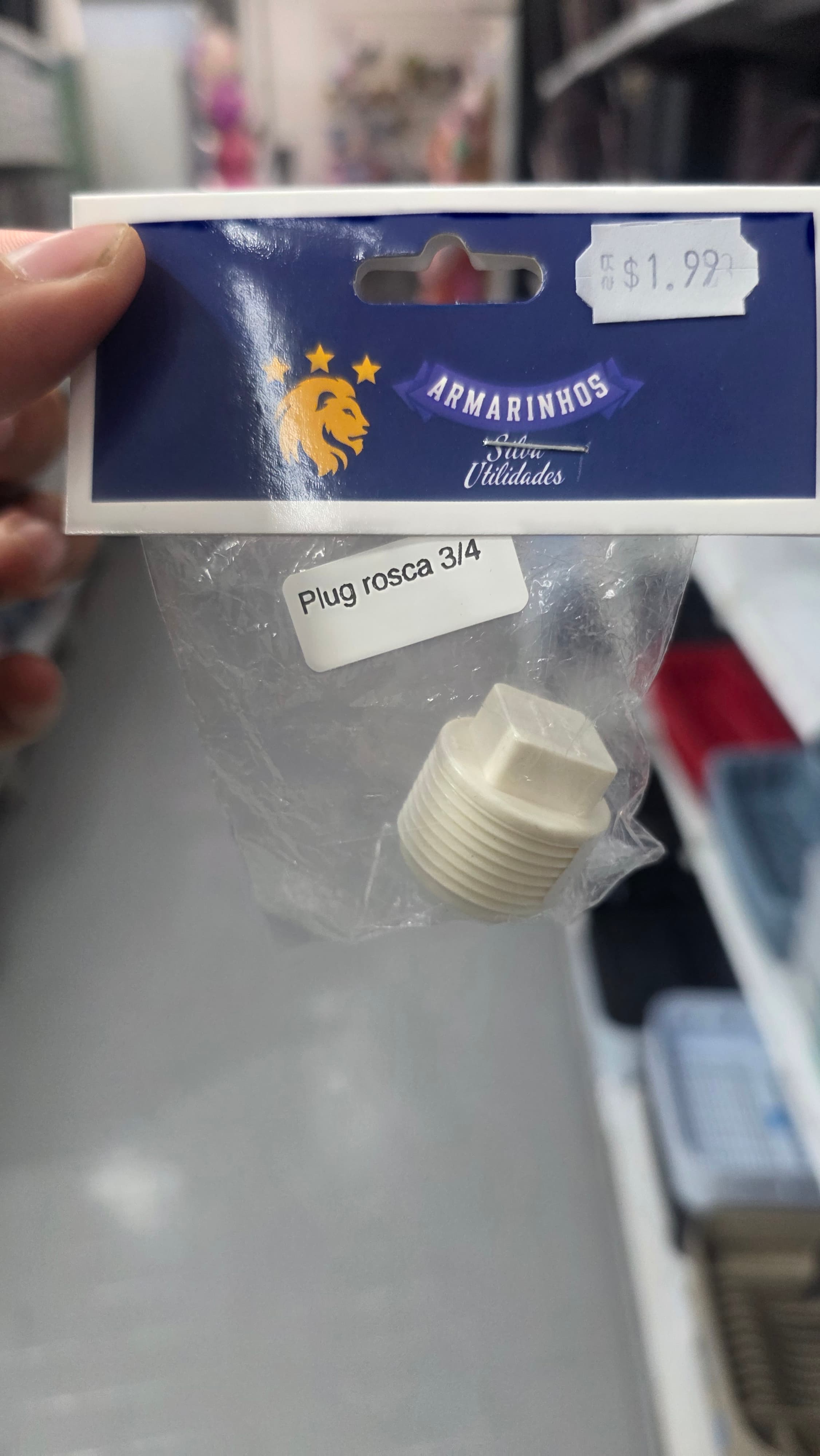 Plug Rosca 3/4