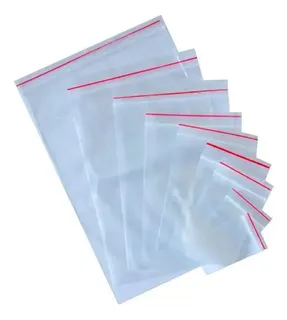 Saco zip nº 08 7 x 10 cm unidade (unidade)