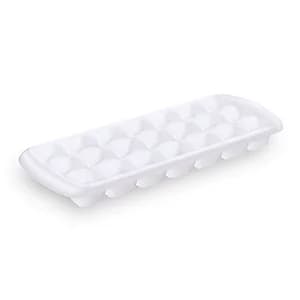 Forma para Gelo Plastico 26x10cm Branco