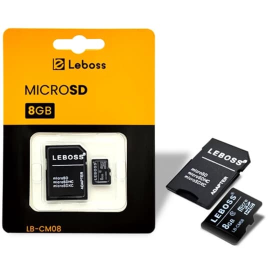Cartão de memória Micro 8 GB LB-CM08 Leboss