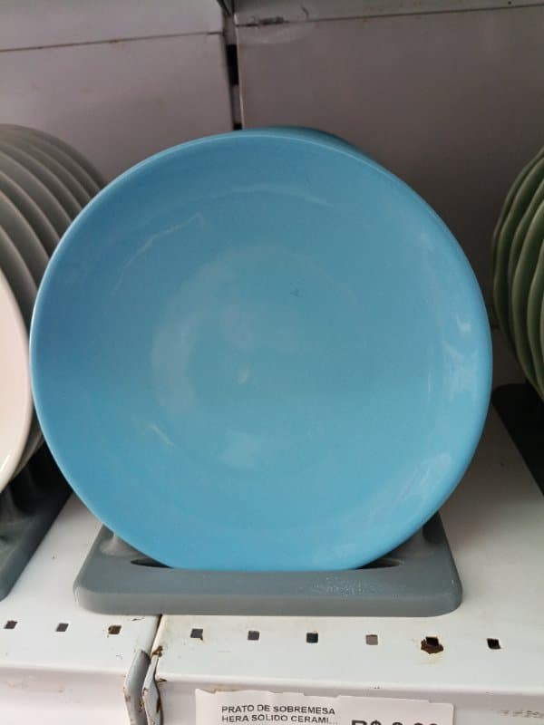 Prato de Sobremesa Hera Solido Ceramica Sortidos