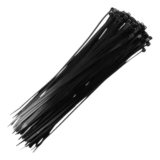 Abraçadeira 3,6 x 300 mm preta 100 peças