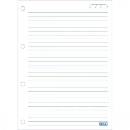 Papel Argolado Pautado Fichario 200X275MM (unidade)