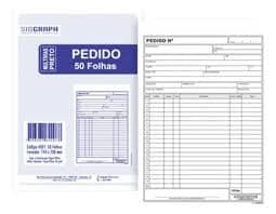 Talao Pedido 1 Via 1/4 50FLS R.3.024 (unidade)