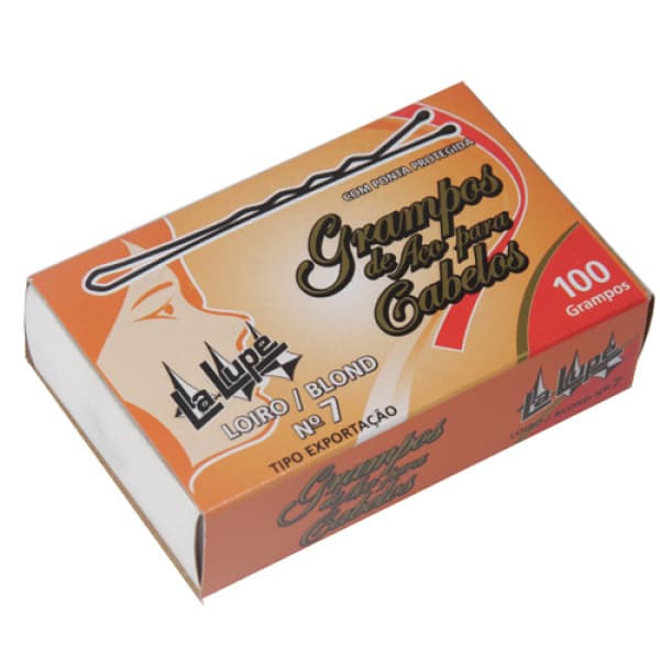 Grampo P/cabelo LA Lupe Loiro N07