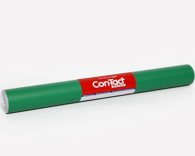 Adesivo em rolo 10 m x 45 cm Con-Tact opaco verde