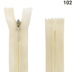 Ziper Invisivel RO11104 40CM Creme (unidade)