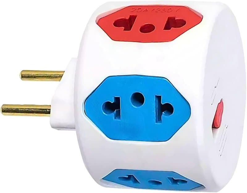Adaptador com 6