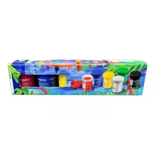 Tinta Guache 6 Cores 20ML 8859 C6 PE