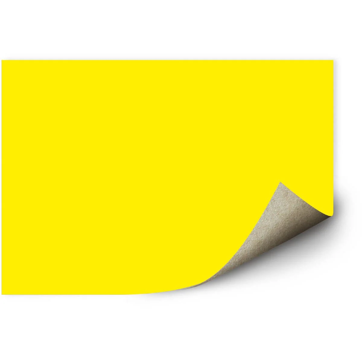 Cartao Cartaz Fosco Amarelo