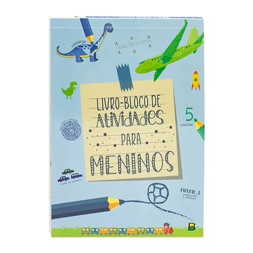 Livro Bloco de Atividades Meninos 1166379