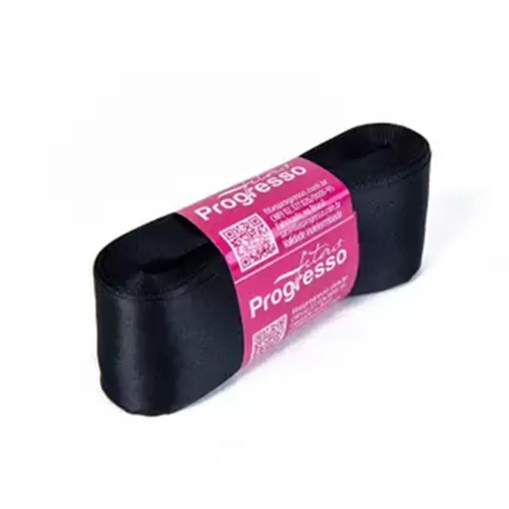 Fita cetim 38 mm x 10 m preto