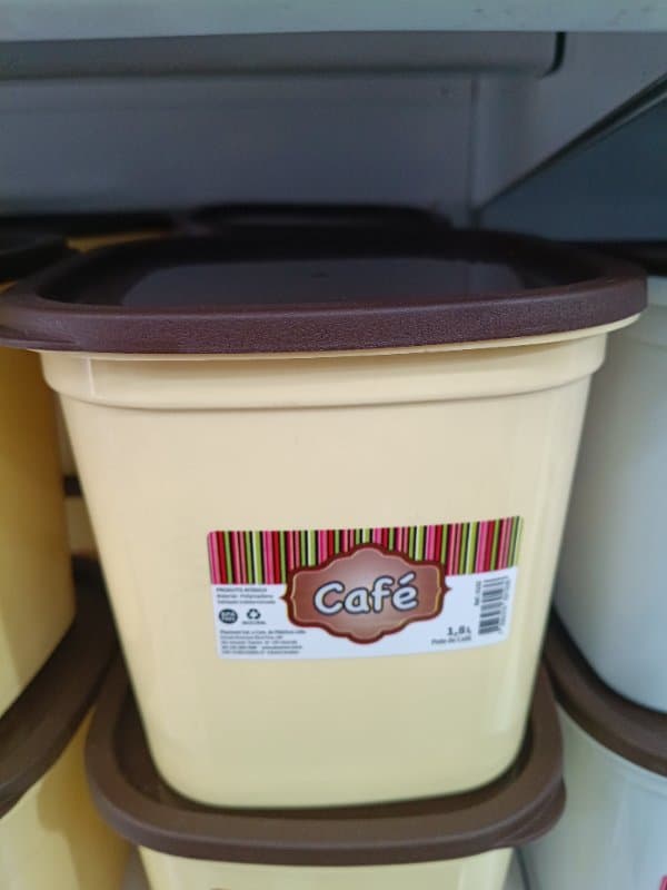 Porta Mantimento 1,8 Litros - Caf