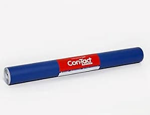 Adesivo em rolo 10 m x 45 cm Con-Tact opaco azul
