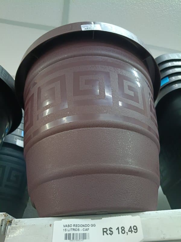 Vaso Redondo GG 15 Litros - Caf