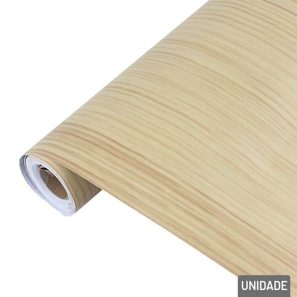 Adesivo Decorativo 45 cm x 5 m Ripado Marrom