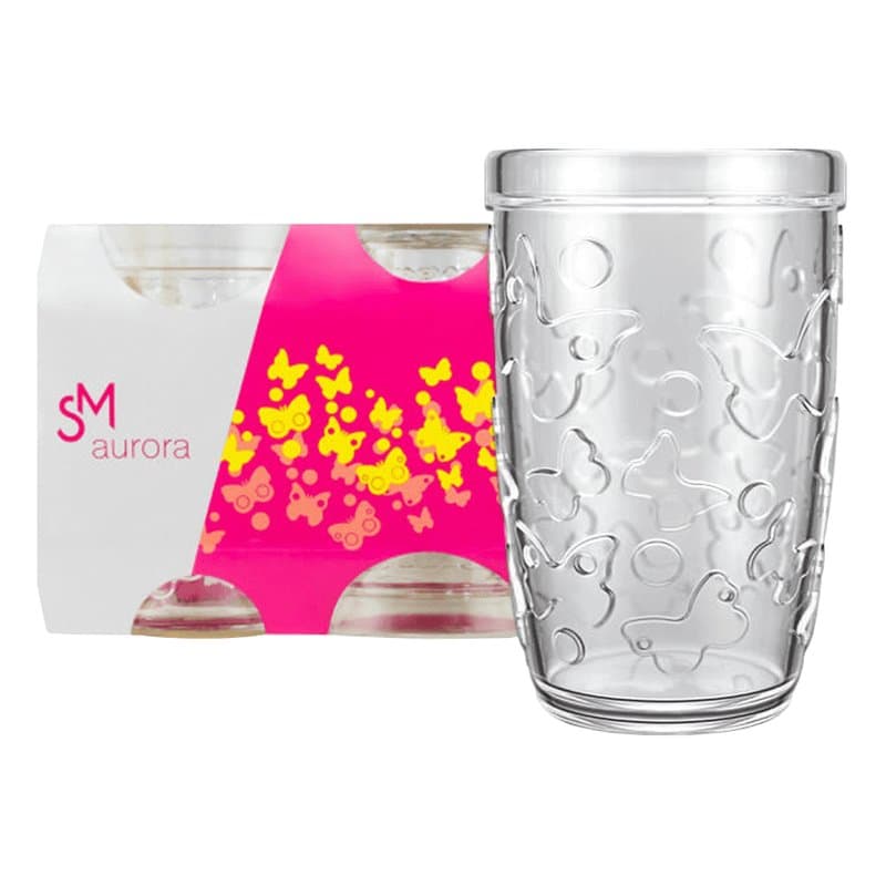 Cjt Copo Aurora 6X270ML