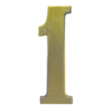 Número colonial Pexcel bronze 1