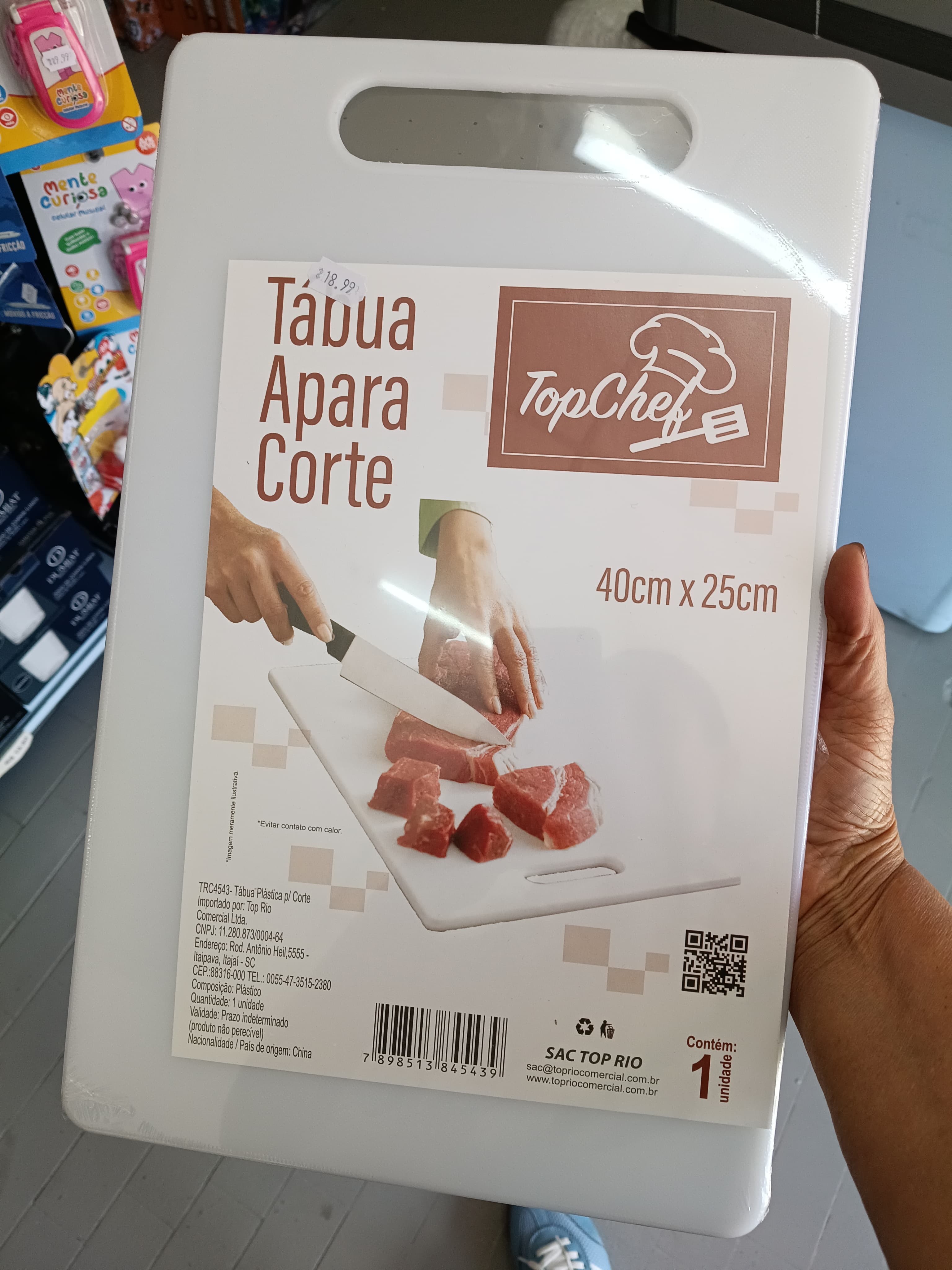 Tabuap/corte 40CM Topchefe