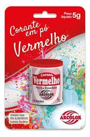 Corante em PO Arcolor Vermelho 5G