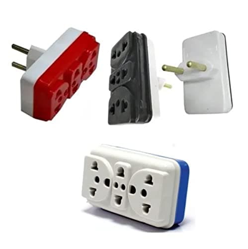 Adaptador múltiplo 3 tomadas