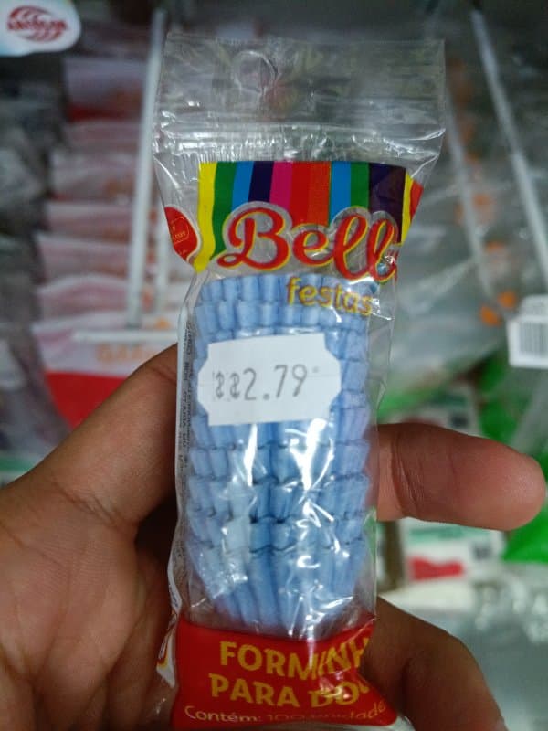 Forma Doce Azul Claro N.6 Bello Festa