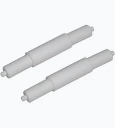 Porta Papel Higienico Plastico 2 Peças Branco