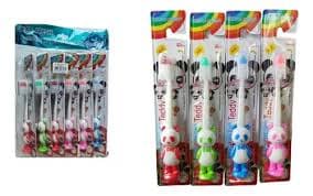 Escova Dental Infantil Goal Kids Ursinho +5 Anos