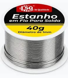 Estanho de Solda 40g Rolo 1.0mm