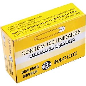 Alfinete número 5 Bacchi com 50