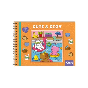 Livro Colorir Cute & Cuzy Orange